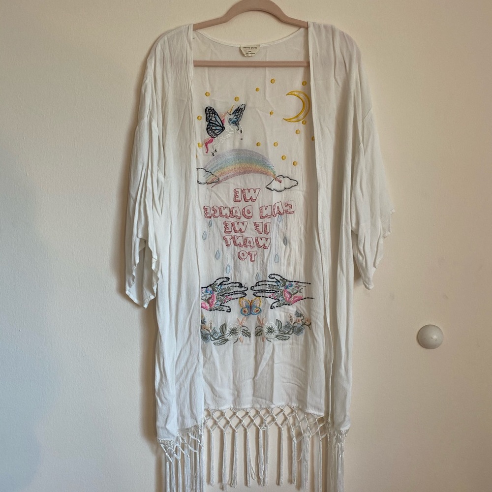 Embroidered Kimono